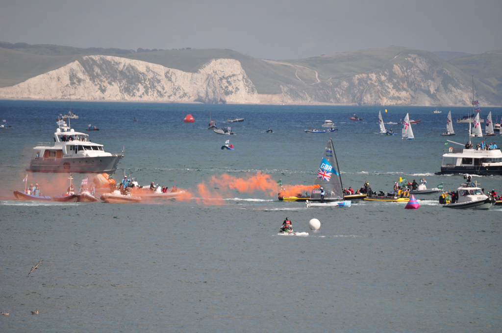 Olympic Sailing from Weymouth 2012 Results So Far from Lovesail