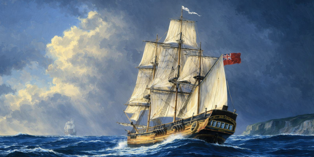 帆船　HMS BOUNTY バウンティ号 HMS Bounty | 帆船模型のDockyard SAKAI